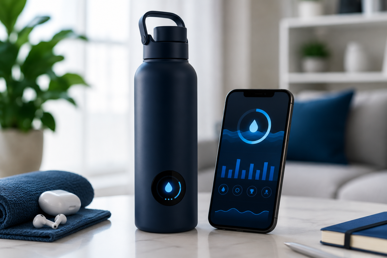 Connected Water Bottles Are Learning to Track Hydration on Their Own