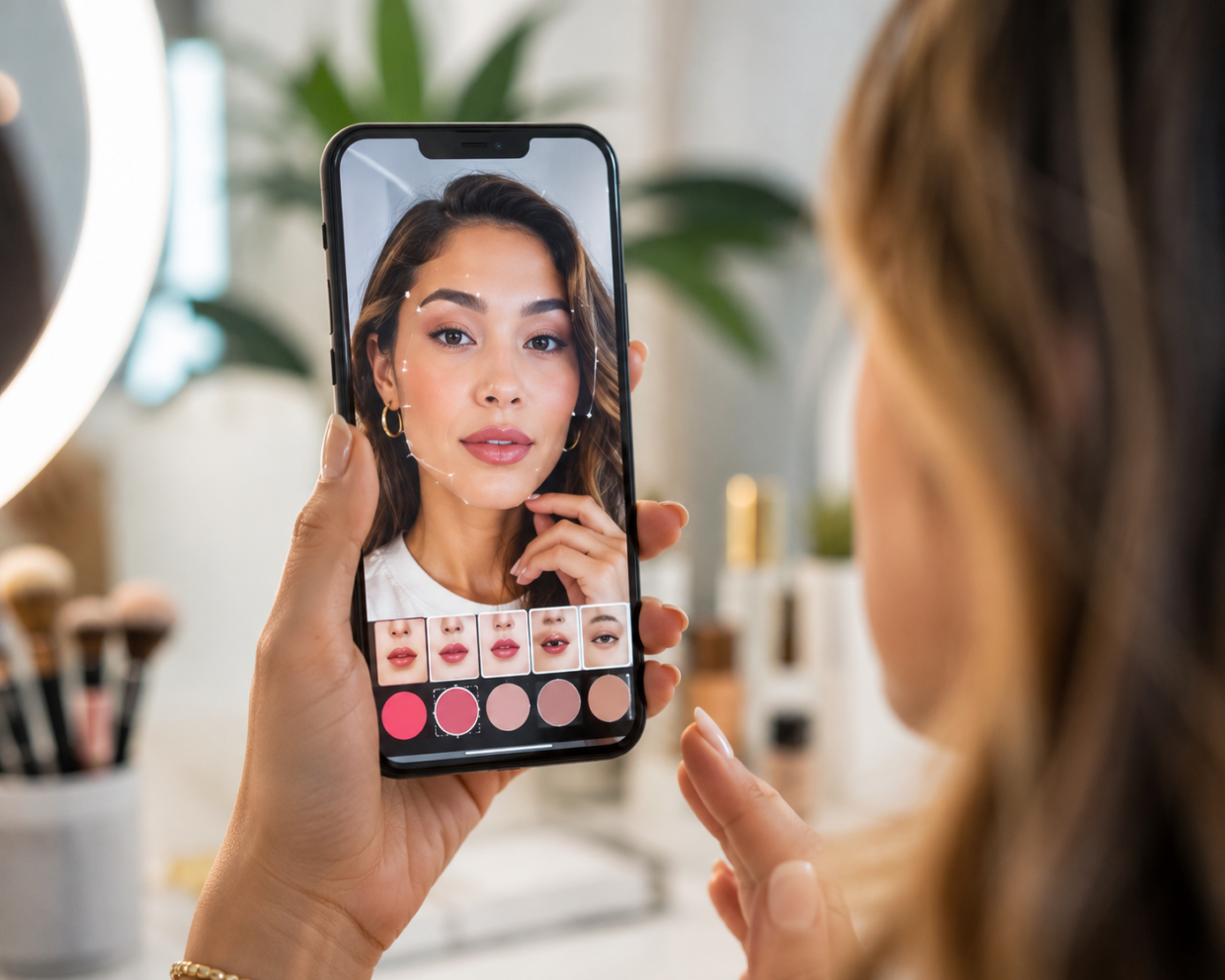 Beauty Apps Are Adding AR Try-On Tools Powered by On-Device AI