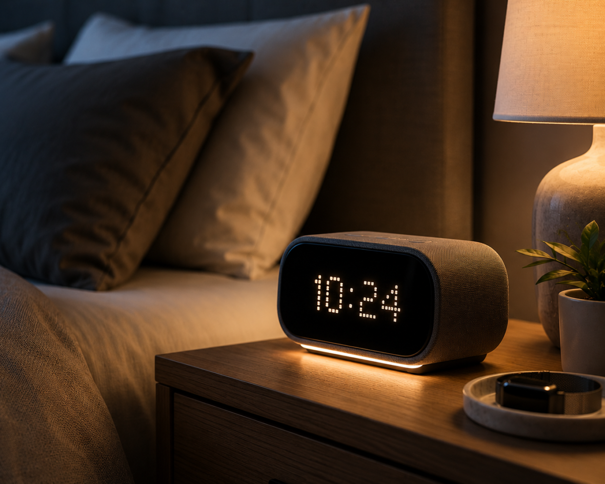 Why the Bedside Clock Is Making a Comeback in the Smart Home Era