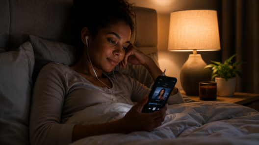 Podcasts Are Replacing Late-Night Scrolling as a Wind-Down Habit